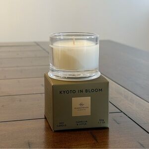 Glasshouse Kyoto in Bloom Camellia and Lotus Soy Candle 30g